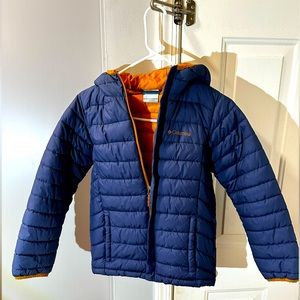 Youth Columbia Powder Lite Hooded Jacket